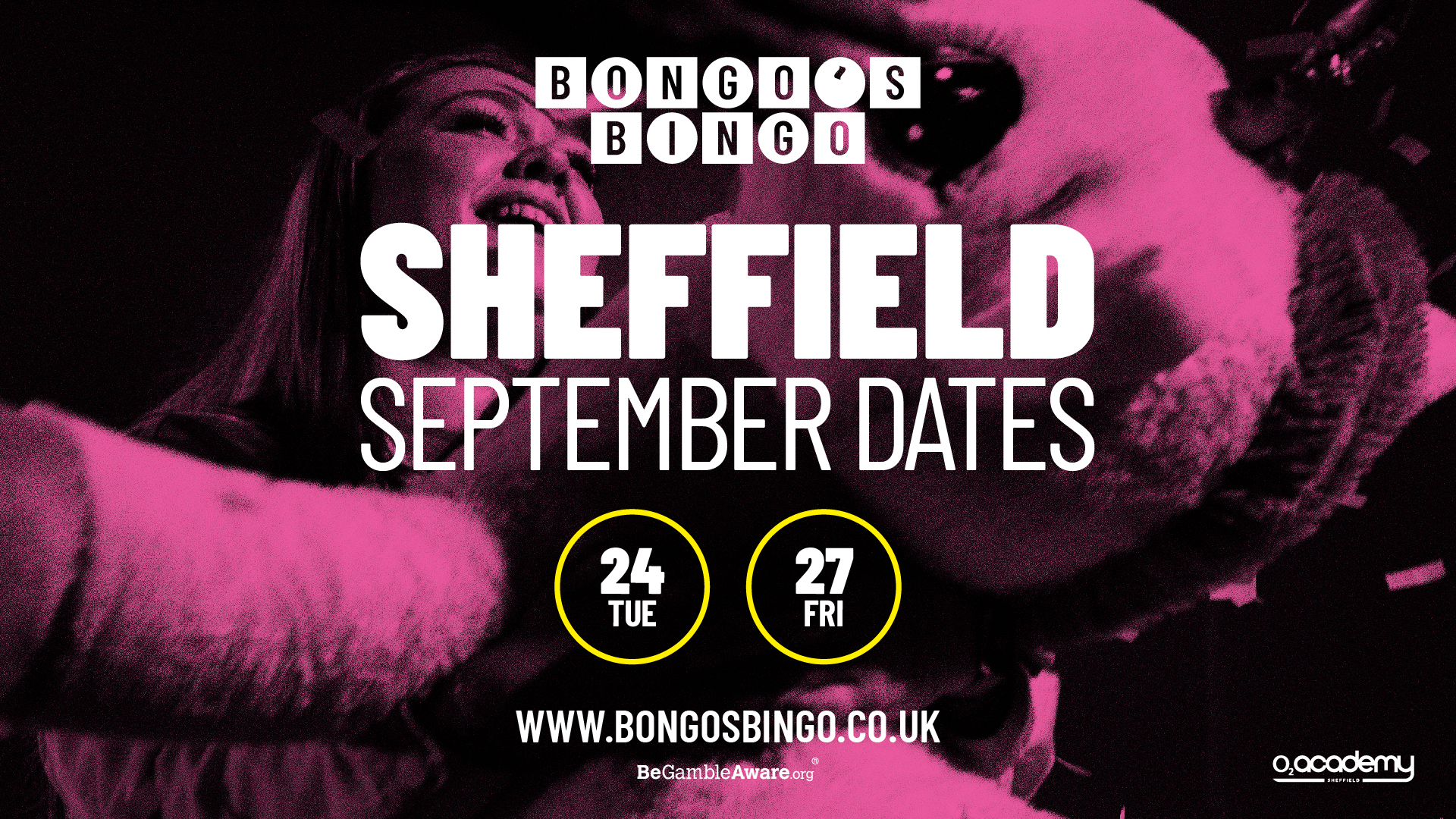 Bongo's Bingo Sheffield o2 Academy Events